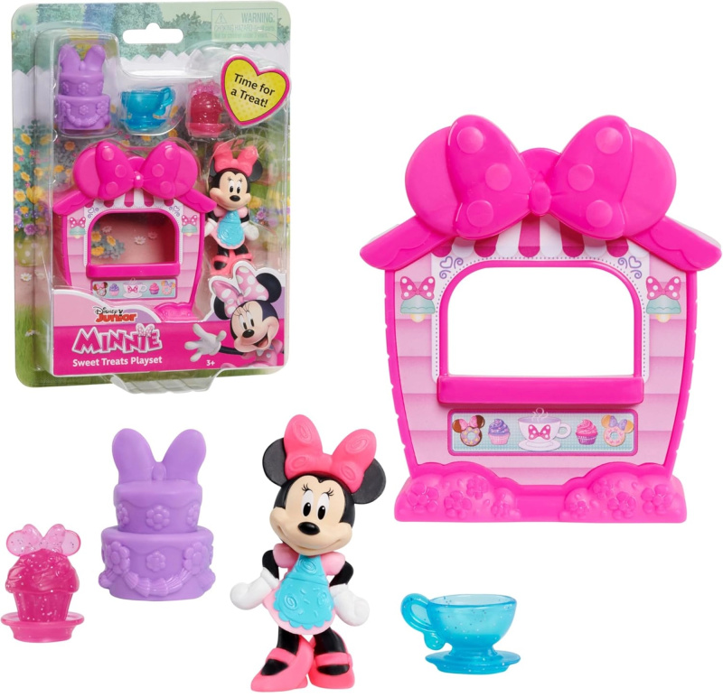 Minnie Mouse sladké dobroty – mini hrací set s figurkou a doplňky
