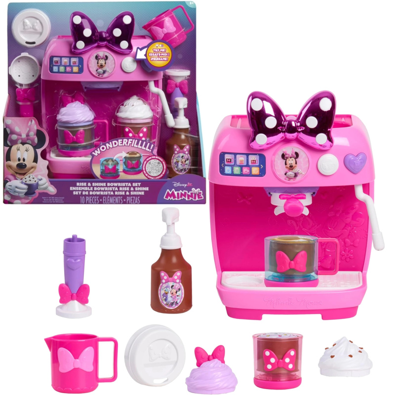 Just Play Disney Minnie Mouse baristický set – dětský kávovar