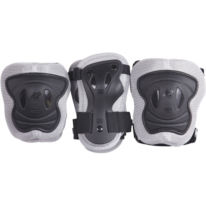 K2 Skates Pad Set, sada chráničů, junior, šedá