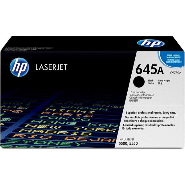 HP C9730A Černá