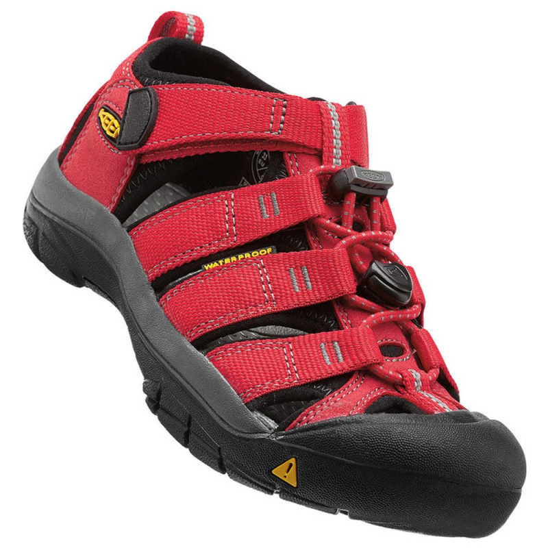 Dětské sandály NEWPORT H2 JR, ribbon red/gargoyle, Keen, 1012300, červená - 30