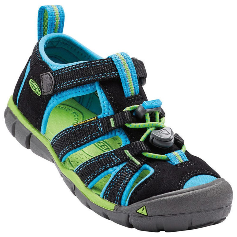 Dětské sandály SEACAMP II CNX, black/blue danube, Keen, 1016426, kluk - 38