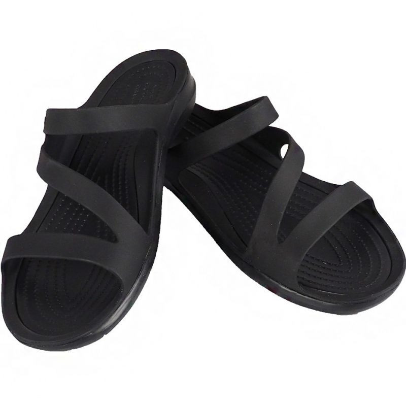 Dámské sandály Crocs Swiftwater Sandal W black 203998 060 34-35 NEUPLATŇUJE SE