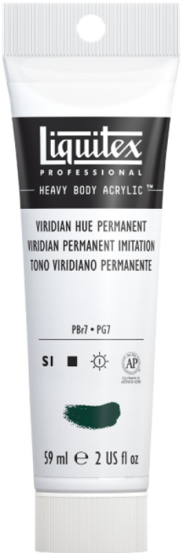 Akrylová barva Liquitex HB 59ml – 398 viridian hue permanent