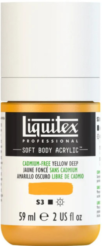 Akrylová barva Liquitex SB 59ml – 891 Cadmium-Free Yellow Deep