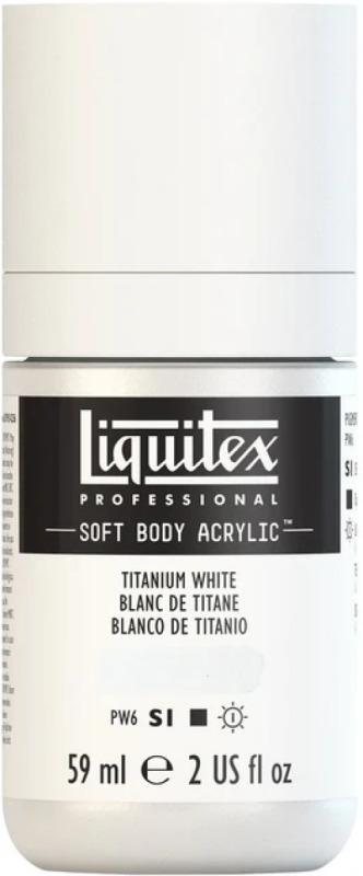 Akrylová barva Liquitex SB 59ml – 432 Titanium White