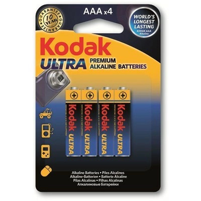 KODAK LR3/4AAA ULTRA 4ks/bal