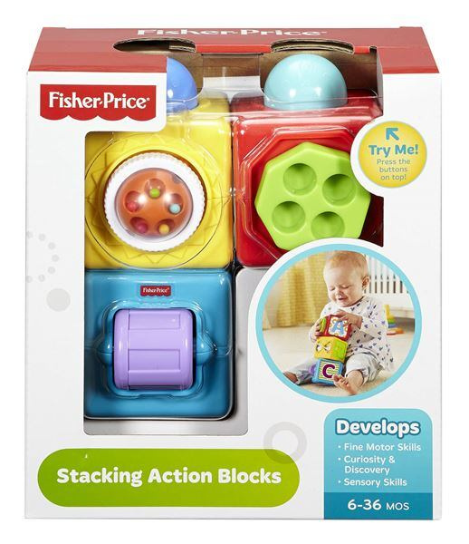 Fisher-Price Akční kostky