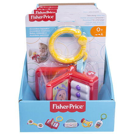Mattel Fisher Price Hudební kousátka/chrastítka asst