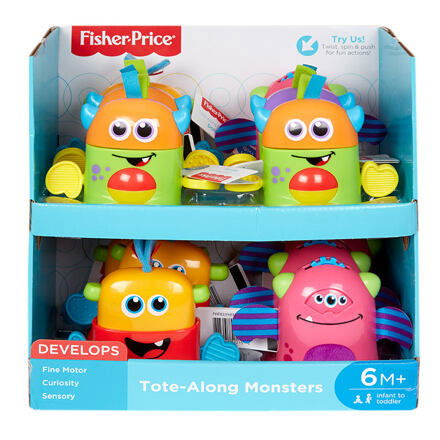 Fisher Price Rozverná monstra, více druhů
