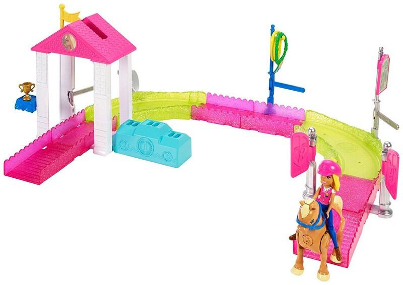Barbie  MINI ZÁVODIŠTĚ HERNÍ SET