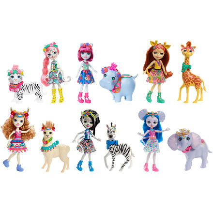 Mattel Enchantimals Panenka s velkým zvířátkem, více druhů