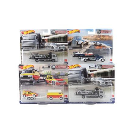 Hot Wheels tahač a závodní angličák