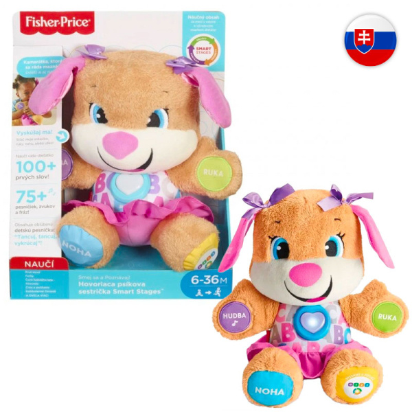 Fisher Price Mluvící pejskova sestřička SK