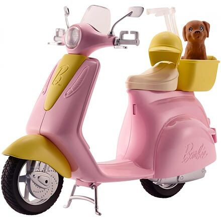 Mattel Barbie skútr