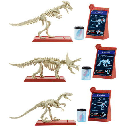 Mattel Jurassic World Dino kostry, více druhů
