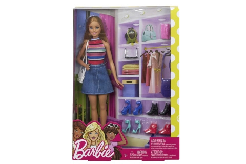 Barbie panenka se stylovými botami a doplňky