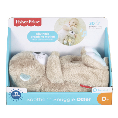 Fisher-Price Zklidňující vydra s melodiemi FXC66