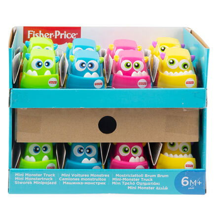 Fisher Price Mini Moster autíčka, více druhů