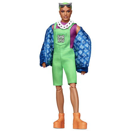 Mattel Barbie Ken se zelenými vlasy Módní Deluxe