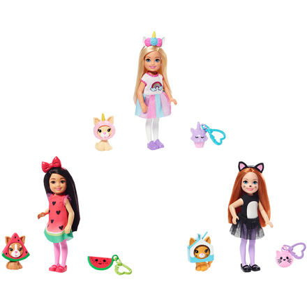 Mattel Barbie Chelsea v kostýmu, asst
