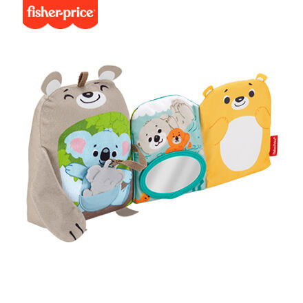 Fisher Price Hebká senzorická knížka