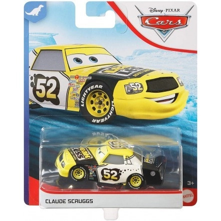 Auta – Claude Scruggs kovový model 1:55