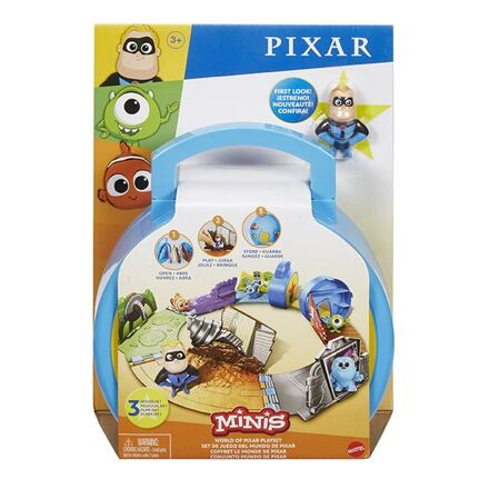 MATTEL Pixar Mini Svět Herní Set