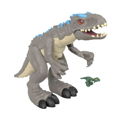 Mattel Fisher Price Imaginext ZUŘIVÝ INDOMINUS REX