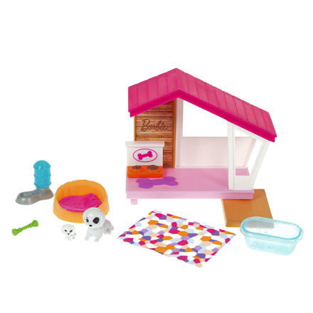Mattel Barbie Mini herní set s mazlíčkem, asst