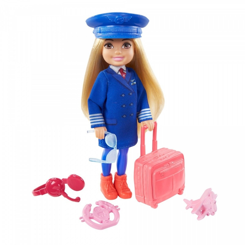 Barbie Chelsea v povolání Pilotka
