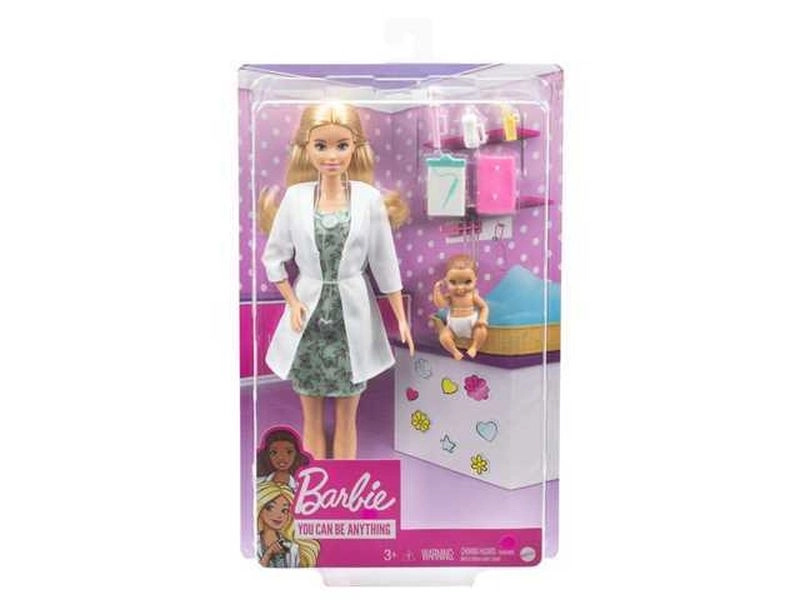 Barbie panenka pediatrička s miminkem