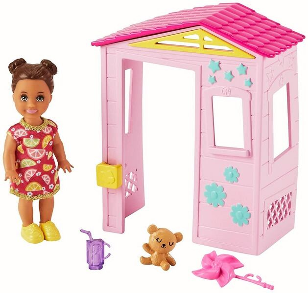 Barbie Příběh z deníku chůvy varianta GRP15 růžový dům