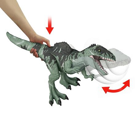 Mattel Jurassic World Řvoucí obří dinosaurus s reálnými zvuky