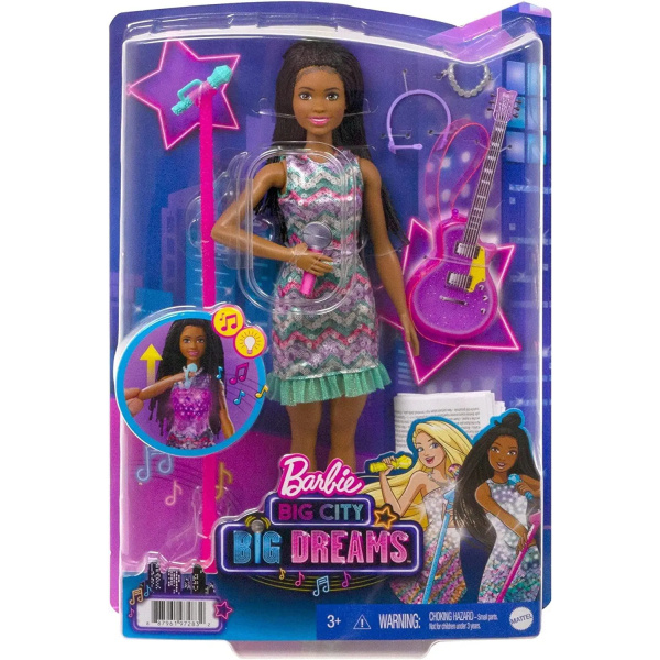 Mattel Barbie Dha Brooklyn Zpěvačka se zvuky