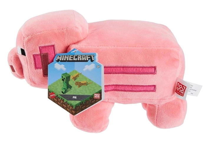 Minecraft plyšové prasátko 23 cm