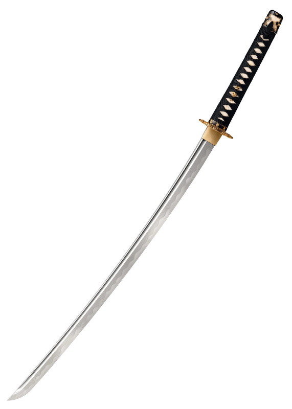 Cold Steel Tachi katana z damaškové oceli, 76,2 cm, lakovaná dřevěná pochva