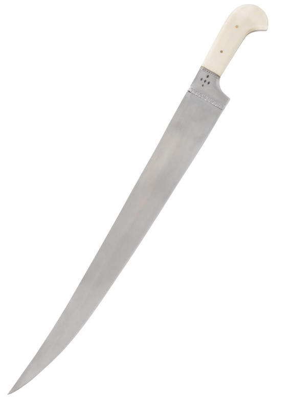 Cold Steel Khyber Sword – historický meč s bílou ABS rukojetí a pouzdrem