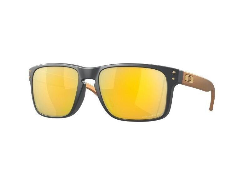 Oakley sluneční brýle Holbrook Matte Carbon/Prizm 24K Polarized | Šedá | Velikost One Size