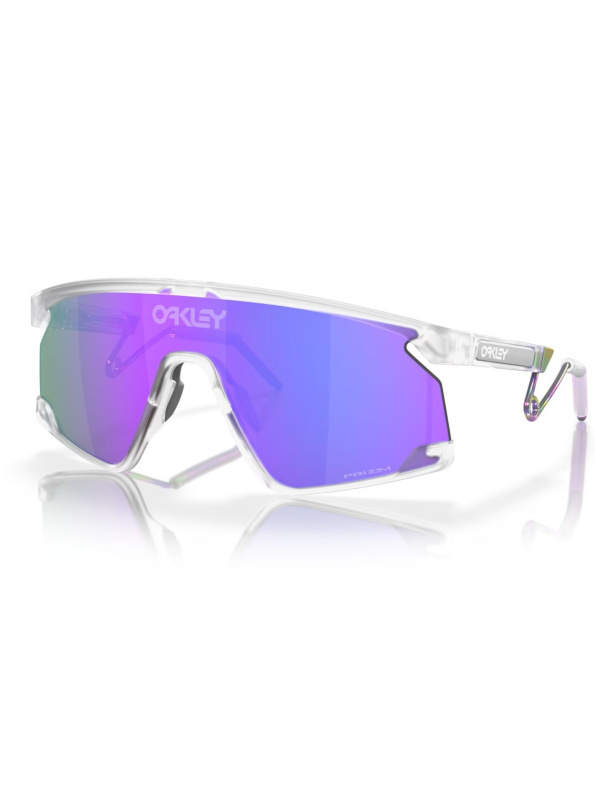 Oakley sluneční brýle Bxtr Metal Matte Clear / Prizm Violet | Transparentní | Velikost One Size