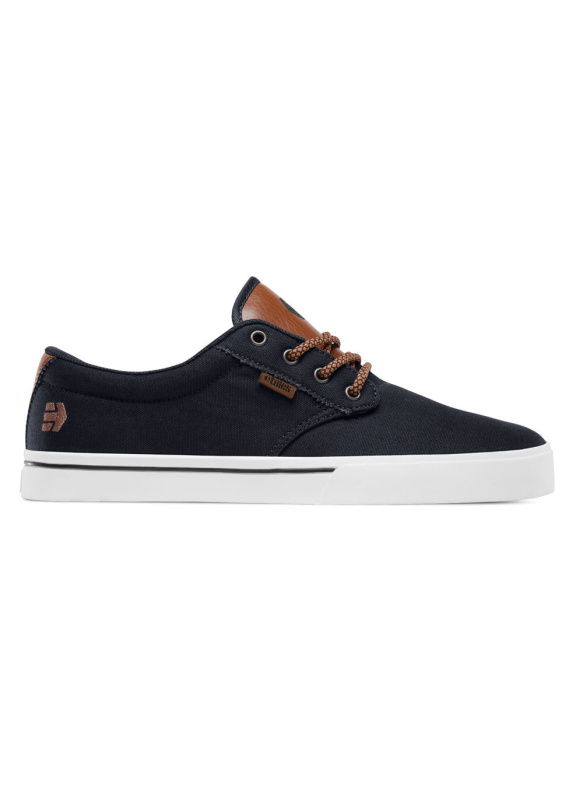 Etnies pánské boty Jameson 2 Eco Navy/Tan/White | Modrá | Velikost 11 US