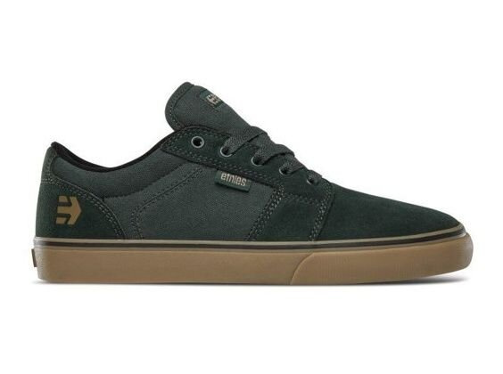 Etnies pánské boty Barge Green/Gum | Zelená | Velikost 11 US