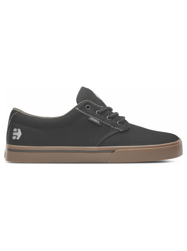 Etnies pánské boty Jameson 2 Eco Black/Charcoal/Gum | Černá | Velikost 10 US