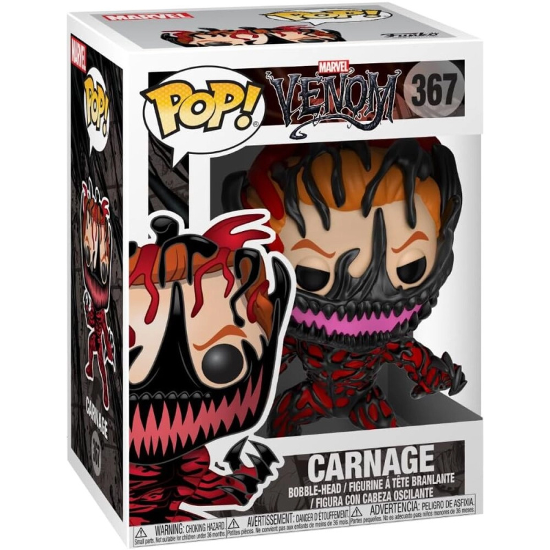 Funko Pop! Marvel Venom Carnage – Cletus Kasady #367 - 1 kus
