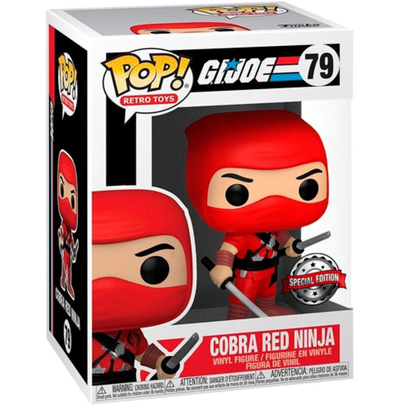 Funko Pop! G.I. Joe Cobra Red Ninja Exclusive #79 - 1 kus