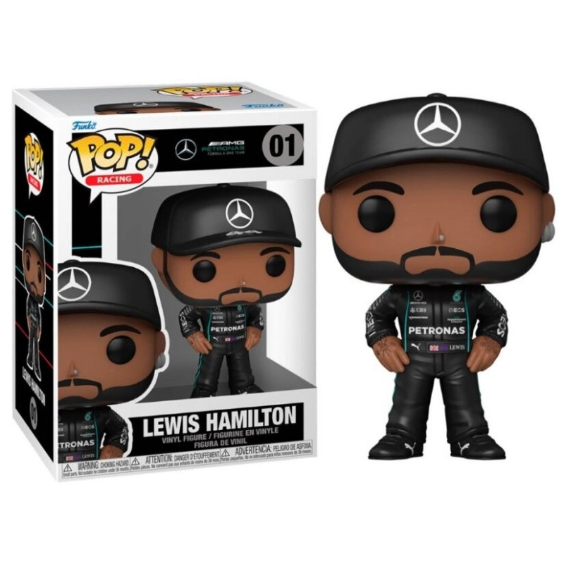 Funko Pop! Formula One Lewis Hamilton Racing 01