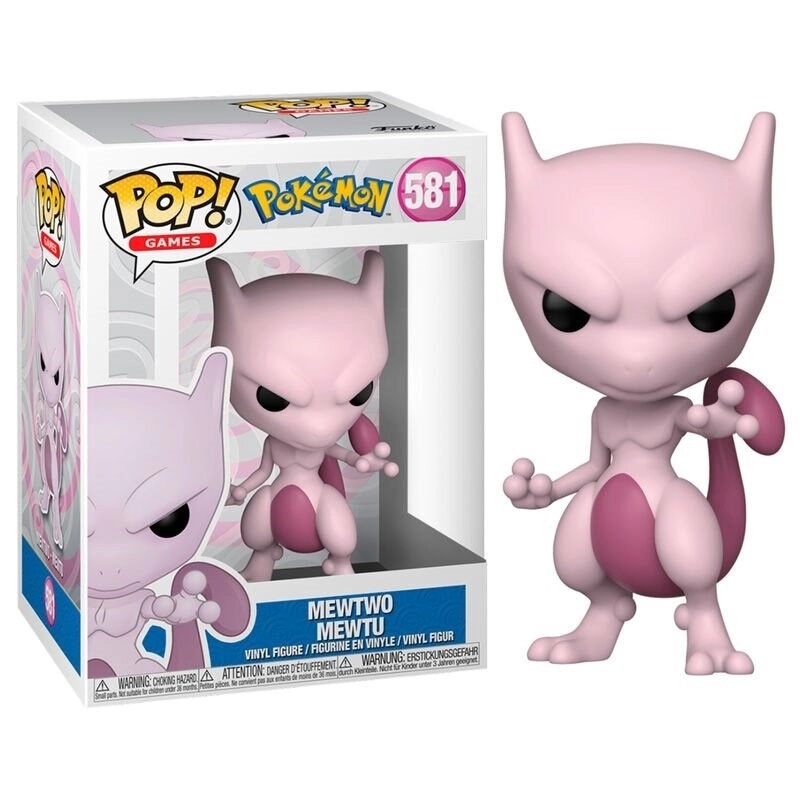 Funko Pop! Pokémon Mewtwo Games 581
