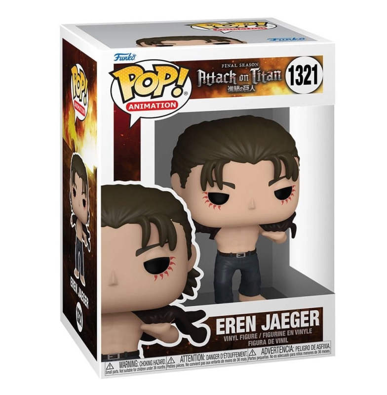Funko Pop! Attack on Titan Final Season – Eren Jaeger #1321 - 1 kus