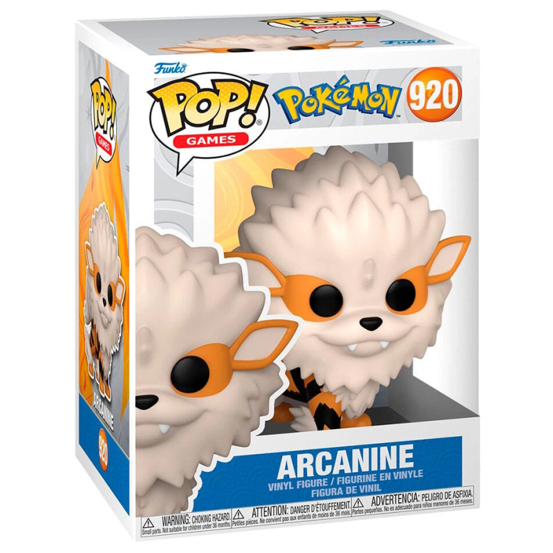 Funko Pop! Games Pokémon Arcanine (Arkani) #920 - 1 kus