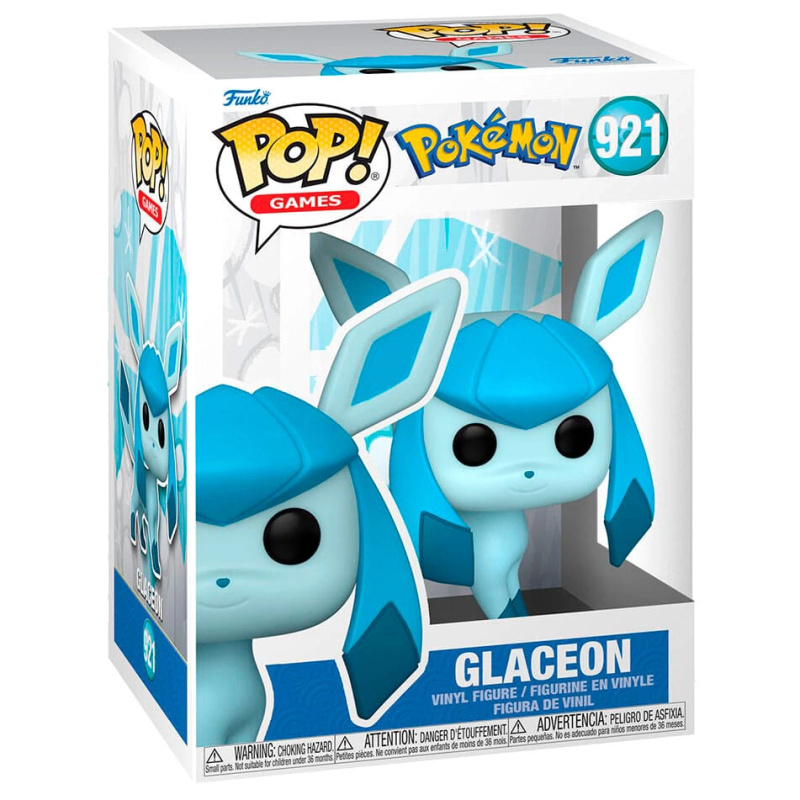 Funko Pop! Games Pokémon Glaceon (Glaziola) #921 - 1 kus